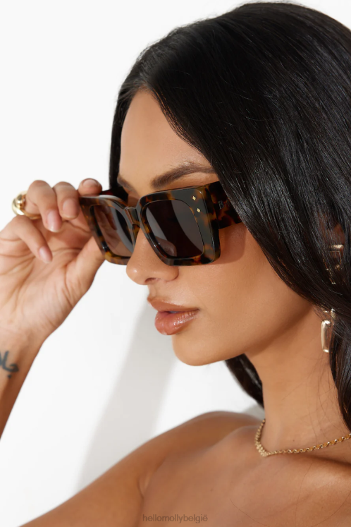 accessoires Hello Molly banbe the candice zonnebril cloud tort choc XR2L10192