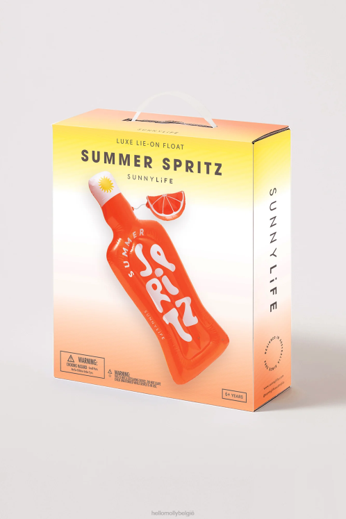 accessoires Hello Molly Sunnylife luxe lig-on float zomer spritz oranje XR2L10272