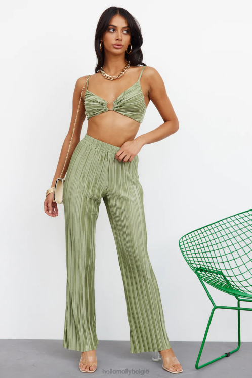 kleding Hello Molly loco babybroekje groen XR2L9734