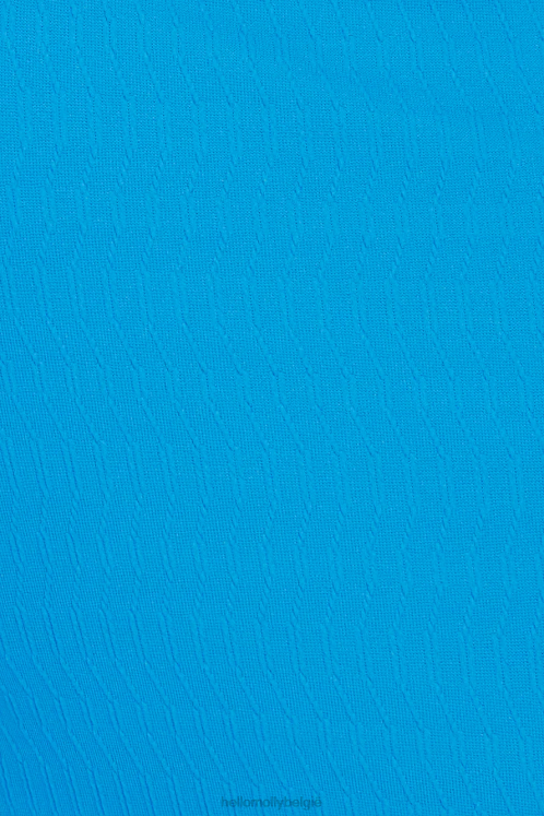 kleding Hello Molly Frozen drinks midirok blauw XR2L9538