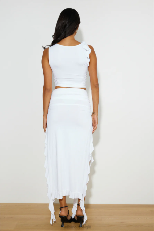 kleding Hello Molly leeuwin rendez-vous rok wit XR2L9524