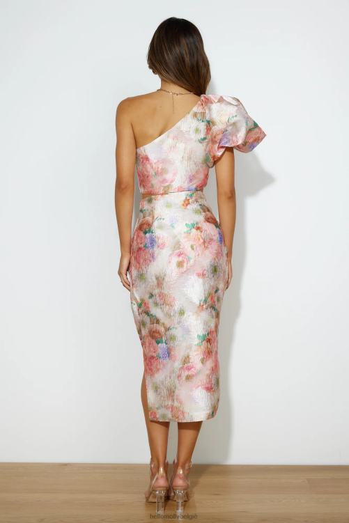 kleding Hello Molly midirok met geschilderde weergave multi XR2L3868