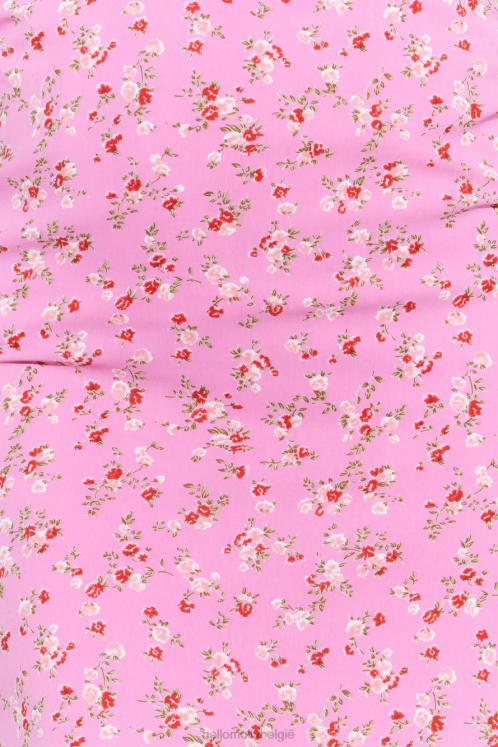 kleding Hello Molly mooiste bloemen minirokje roze XR2L9405