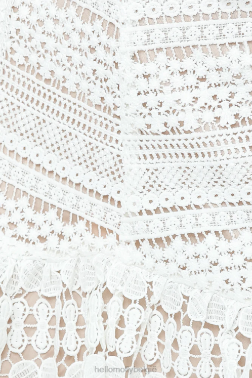 kleding Hello Molly zomerse klanken rok wit XR2L9137