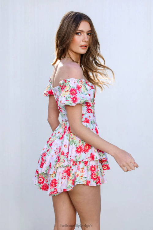 kleding Hello Molly Fresh picking rompertje blauw XR2L7765