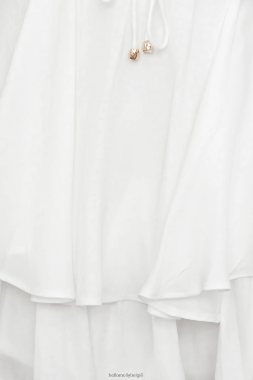 kleding Hello Molly Leun op mij rompertje wit XR2L7851