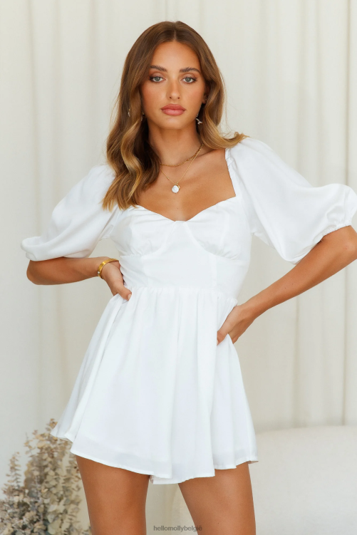 kleding Hello Molly bedelen voor je romper wit XR2L7791