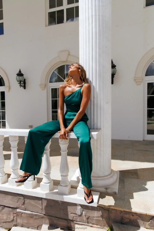 kleding Hello Molly dans de hele nacht romper groen XR2L7824