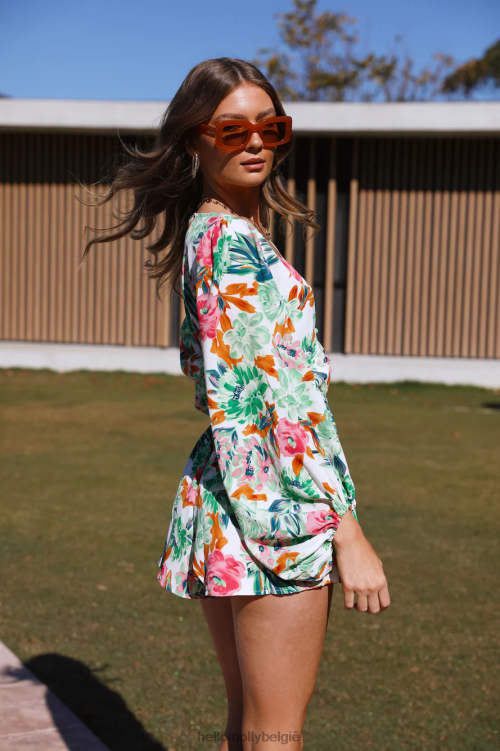 kleding Hello Molly geheime leven romper groen XR2L7854