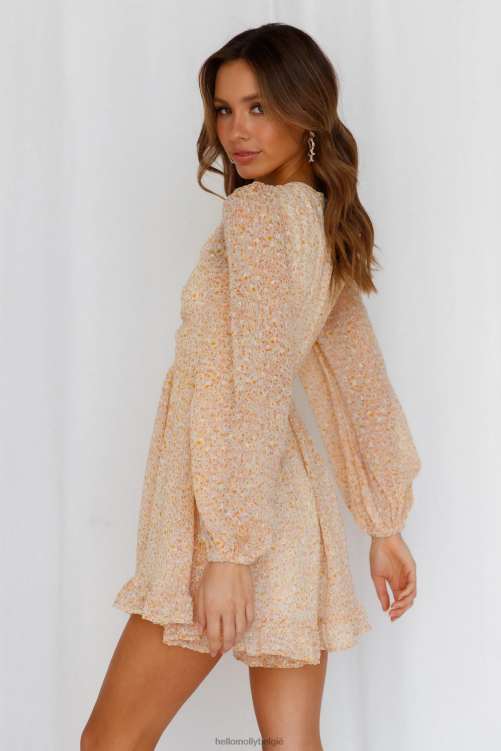 kleding Hello Molly hallo rompertje oranje XR2L7931