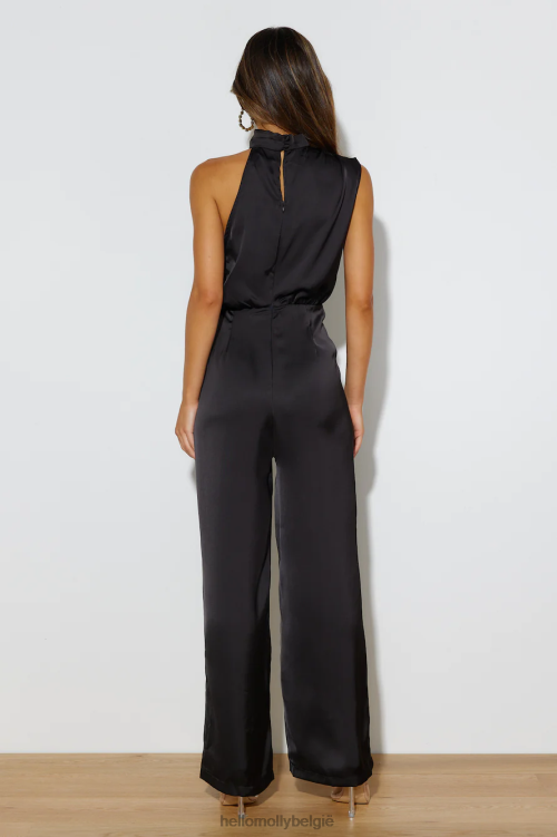 kleding Hello Molly jeugdige dagen jumpsuit zwart XR2L7813