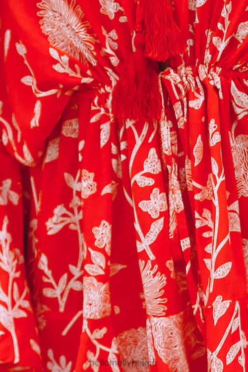 kleding Hello Molly made in the aftermath romper rood XR2L7903