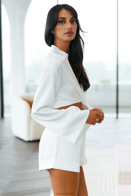 kleding Hello Molly mimosas forever romper wit XR2L7830