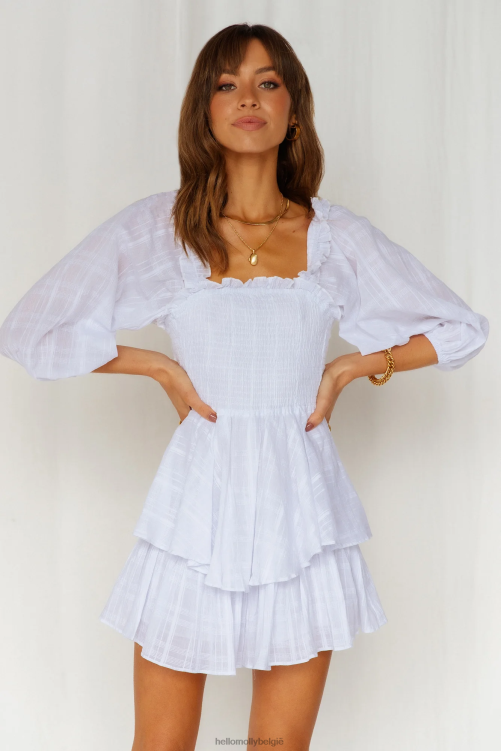 kleding Hello Molly reflect on me romper wit XR2L7835