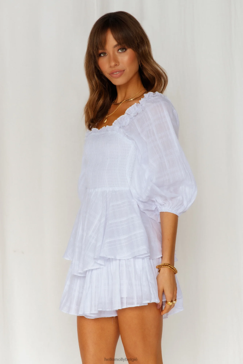 kleding Hello Molly reflect on me romper wit XR2L7835