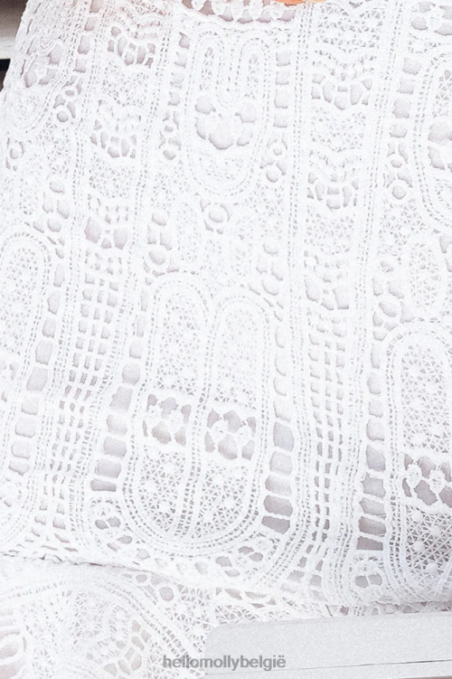 kleding Hello Molly schakelsleutels rompertje wit XR2L7746