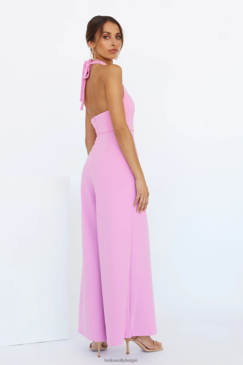 kleding Hello Molly sweet home jumpsuit roze XR2L7869
