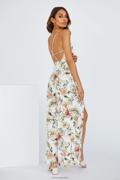 kleding Hello Molly wil je meer jumpsuit wit XR2L7833