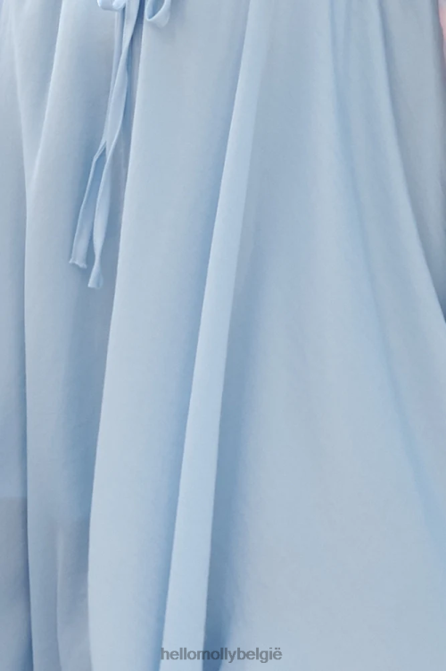 kleding Hello Molly Bayshore midi-jurk staalblauw XR2L7392