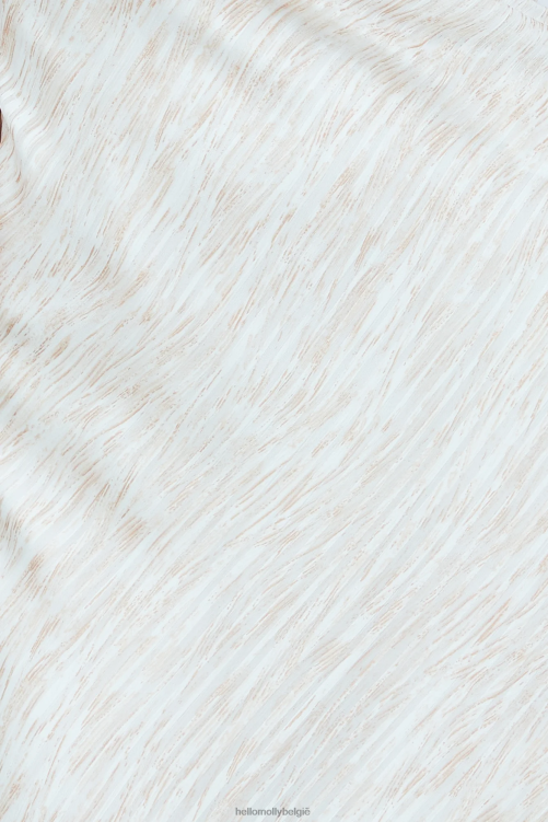 kleding Hello Molly Brooke midi-jurk beige XR2L7579