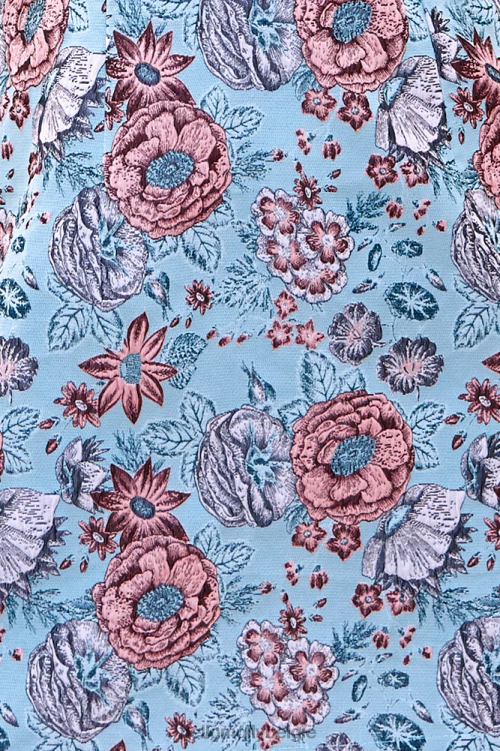 kleding Hello Molly Carlotta jurk blauw XR2L7067