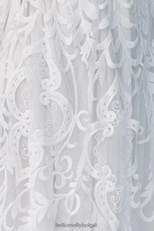 kleding Hello Molly East Atlanta maxi-jurk wit XR2L7161