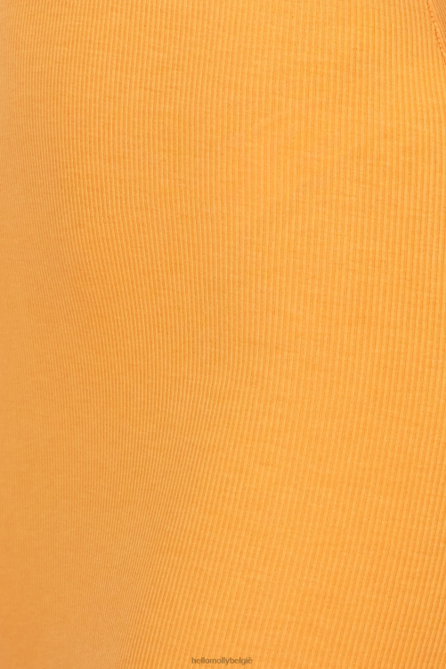kleding Hello Molly Isabelle midi-jurk oranje XR2L7624