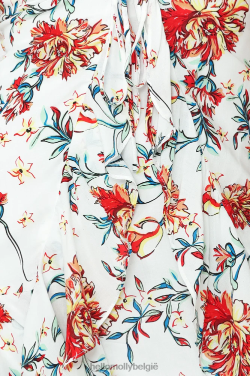 kleding Hello Molly Kristallen pantoffels jurk wit XR2L7594