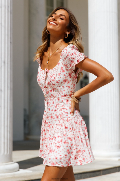 kleding Hello Molly Morning Dates jurkje roze XR2L7597