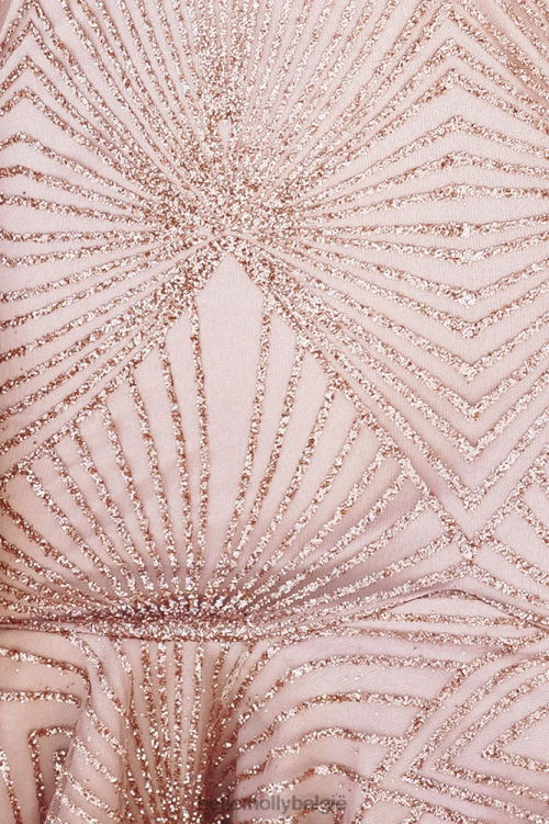 kleding Hello Molly Roaring 20s jurk brons XR2L7244