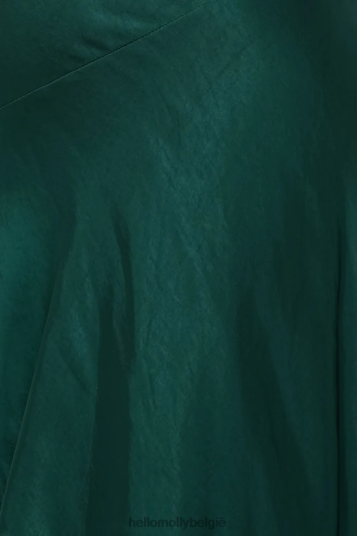 kleding Hello Molly ask for afriend midi-jurk bosgroen XR2L7444