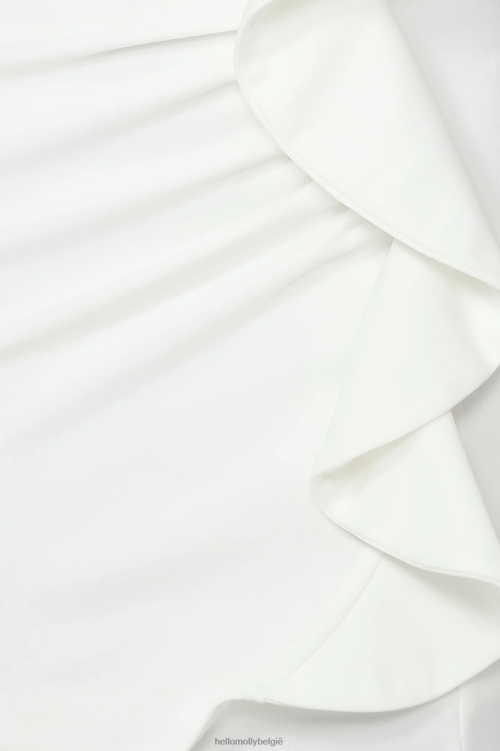 kleding Hello Molly backstage pasjes jurk wit XR2L7321