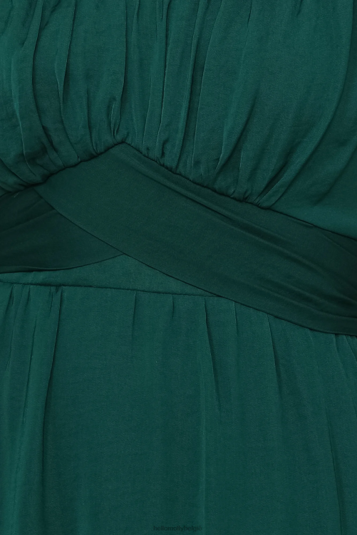 kleding Hello Molly camera verlegen jurkje bosgroen XR2L7620