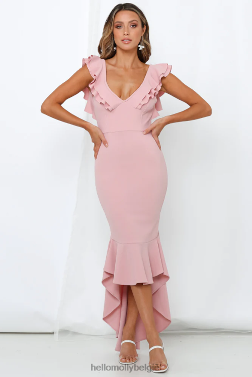 kleding Hello Molly de Hills maxi-jurk bloost XR2L7281