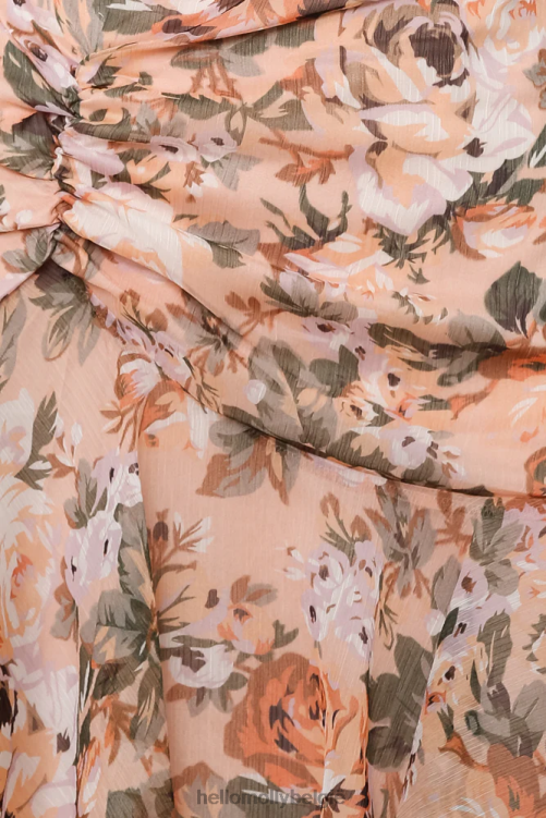 kleding Hello Molly donkerblauwe landmijnjurk nude XR2L7384