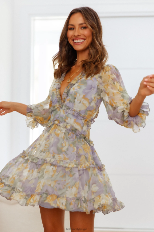 kleding Hello Molly doorbraakjurk geel XR2L7210