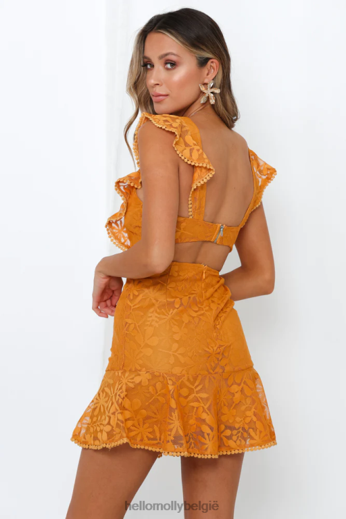 kleding Hello Molly drie angsten kleden mosterd XR2L7728