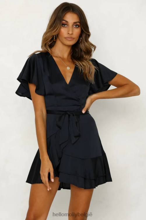 kleding Hello Molly dus gisteren jurk navy XR2L7468