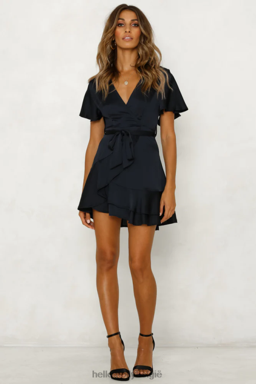 kleding Hello Molly dus gisteren jurk navy XR2L7468