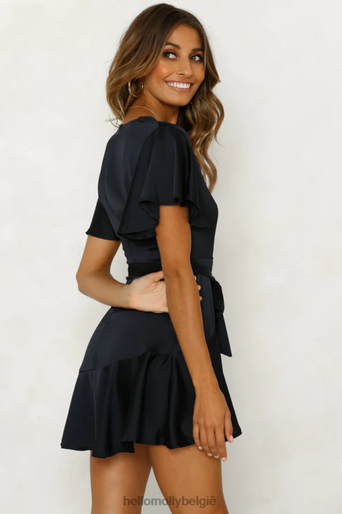 kleding Hello Molly dus gisteren jurk navy XR2L7468