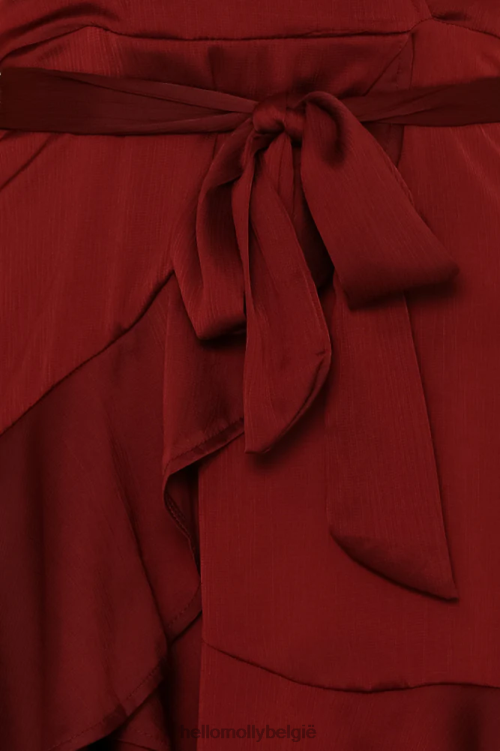 kleding Hello Molly dus gisteren jurk wijn XR2L7389