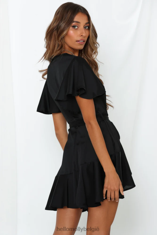 kleding Hello Molly dus gisteren jurk zwart XR2L7059