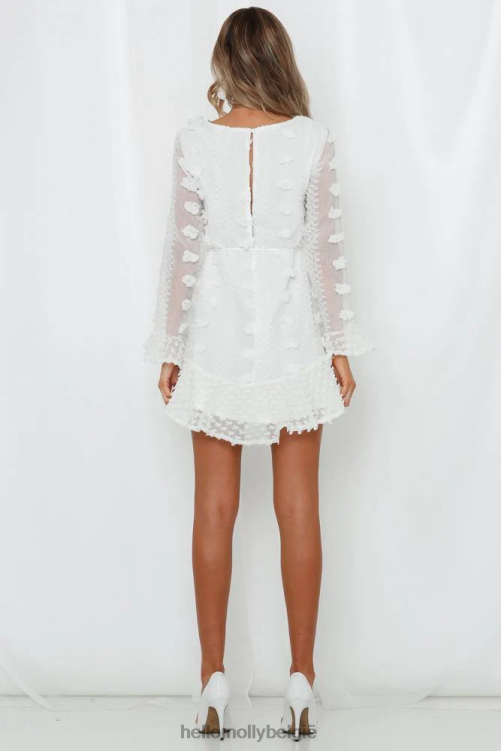 kleding Hello Molly eindelijk thuisjurk wit XR2L7646