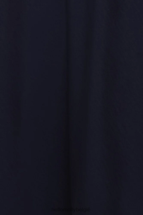 kleding Hello Molly family secret maxi-jurk marineblauw XR2L7319