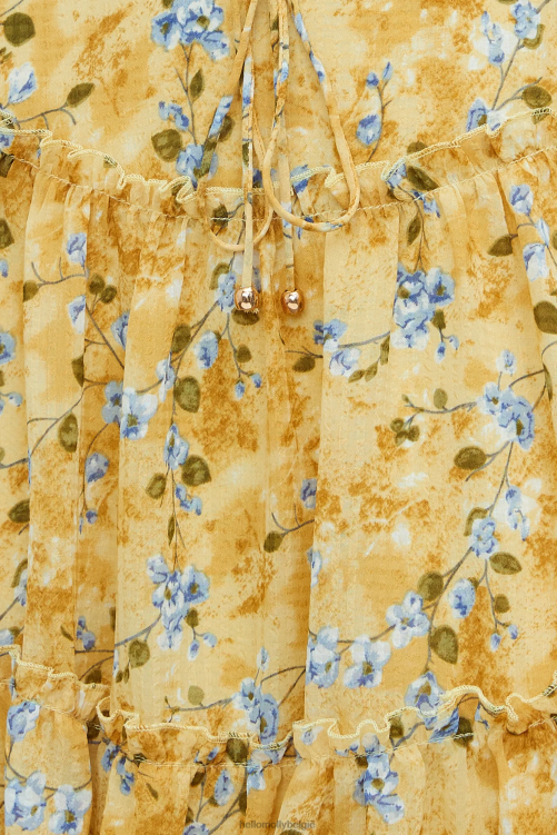 kleding Hello Molly feeënmoederjurk geel XR2L7560