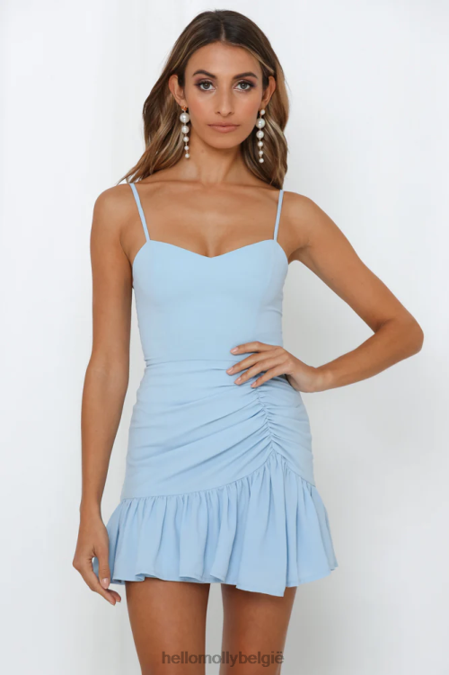 kleding Hello Molly had je Fair Share-jurk lichtblauw XR2L7190