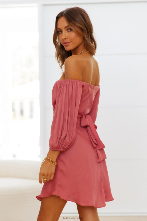 kleding Hello Molly het lot vond ons jurk rose XR2L7457