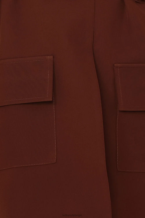 kleding Hello Molly leeuwin steinway mini-jurkje bruin XR2L7430