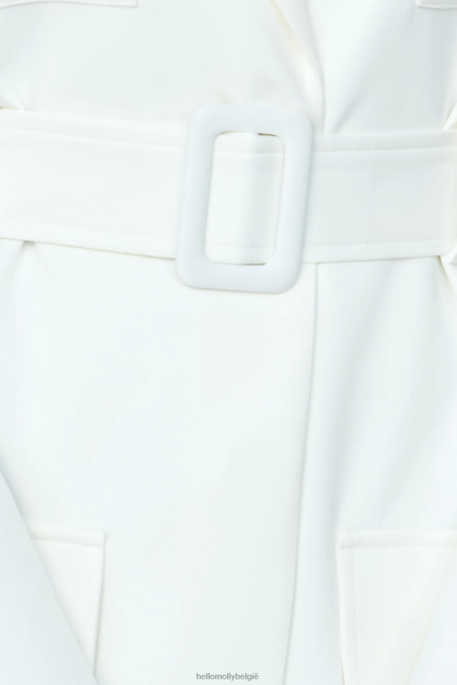 kleding Hello Molly leeuwin steinway mini-jurkje wit XR2L7280