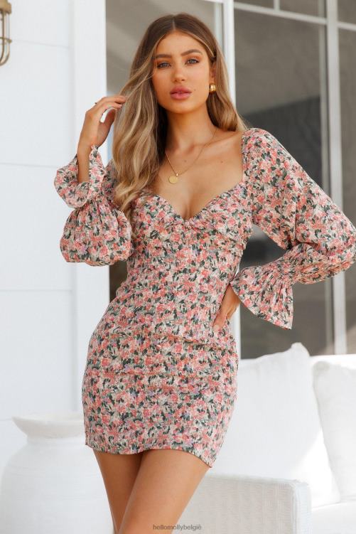 kleding Hello Molly love first jurkje roze XR2L7605